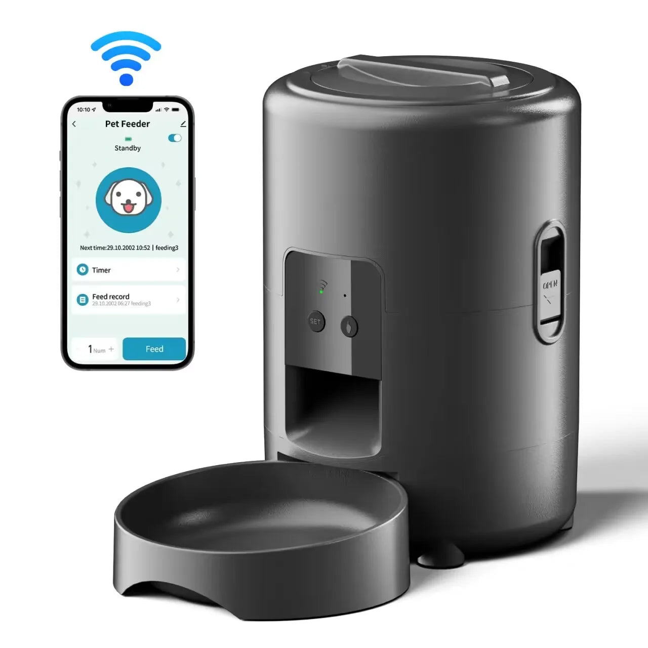 TuYa 2L – Automatischer Futterspender mit App-Steuerung