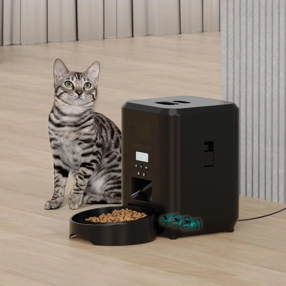 PetCare Automatischer Futterspender – Timer-gesteuert für präzise Portionierung