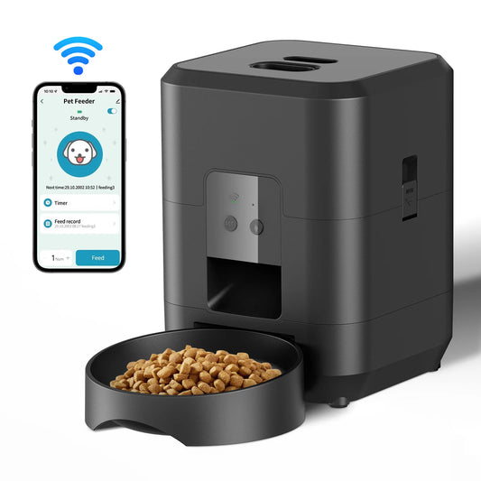 PetCare Automatischer Futterspender – Timer-gesteuert für präzise Portionierung